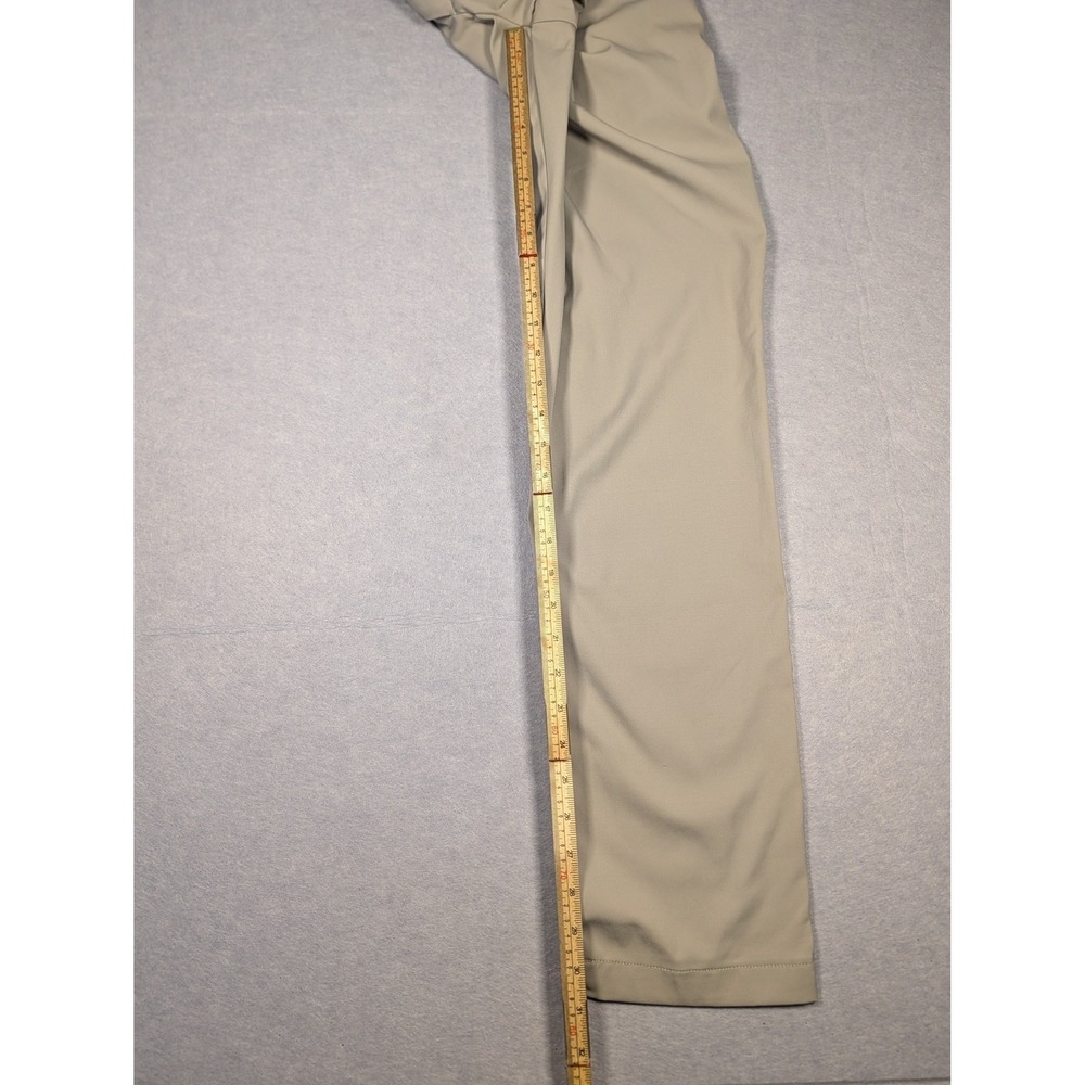 Theory Zaine SW Neoteric Pants Mens 33 Beige Slim Fit Chino Excellent - Picture 7 of 8